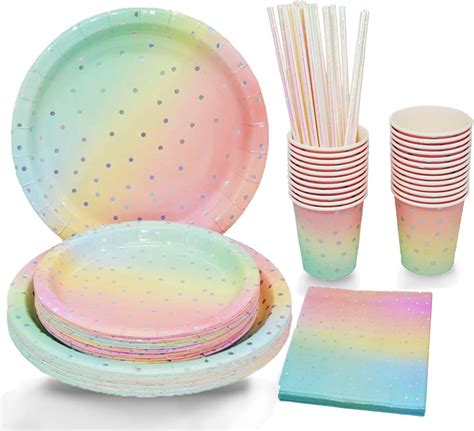 party plates amazon|disposable party plates and napkins.